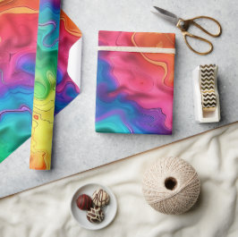 Papel De Presente Celebrar em estilo premium com este moderno e a el