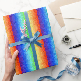 Papel De Presente Celebre a doçura e a cor com este Arco-íris
