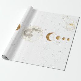 Papel De Presente Celestial Astrology Pattern |Wrapping Paper