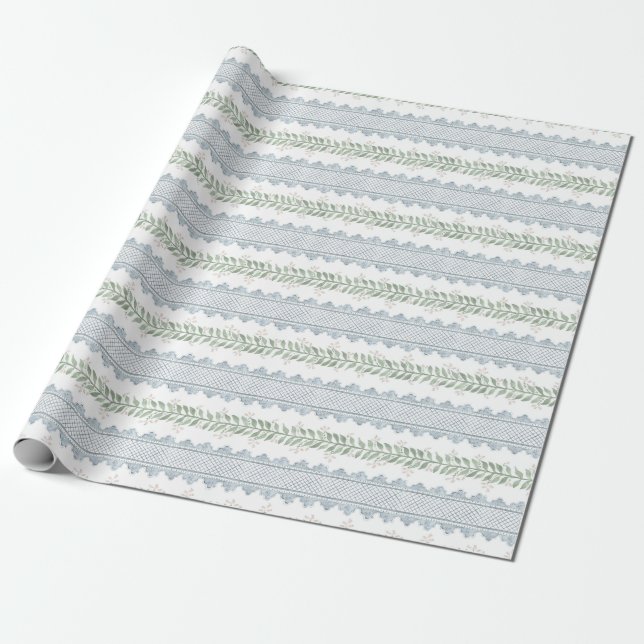 Papel De Presente Celia Stripe (Desenrolado)