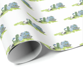 Papel De Presente Cena de verão de Doris a Cachorra