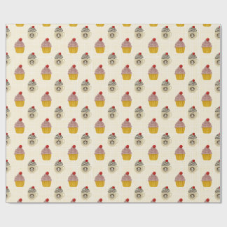 Papel De Presente Cereja no Topo