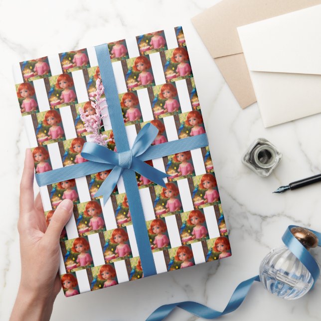 Papel De Presente cerimônia de aniversário da princesa (Presentear)