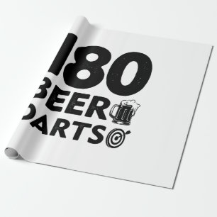 Papel De Presente Cerveja De 180 Dias E Escuros