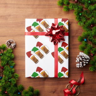Papel De Presente Cerveja de Natal Tres Amigos