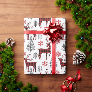 Papel De Presente Cervo de Inverno