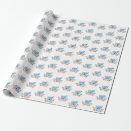 Papel De Presente Chá de Bebê Casamento