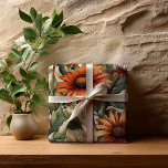 Papel De Presente Chá de Bebê Floral Botânico Terracota Salvia<br><div class="desc">Complete sua celebração com este elegante papel de embrulho botânico que apresenta um padrão floral em verde sálvia quente e terracota. Projetado para se coordenar perfeitamente com a coleção de papelaria para chá de noiva correspondente, este papel de presente adiciona um toque coeso e sofisticado à apresentação do seu evento....</div>