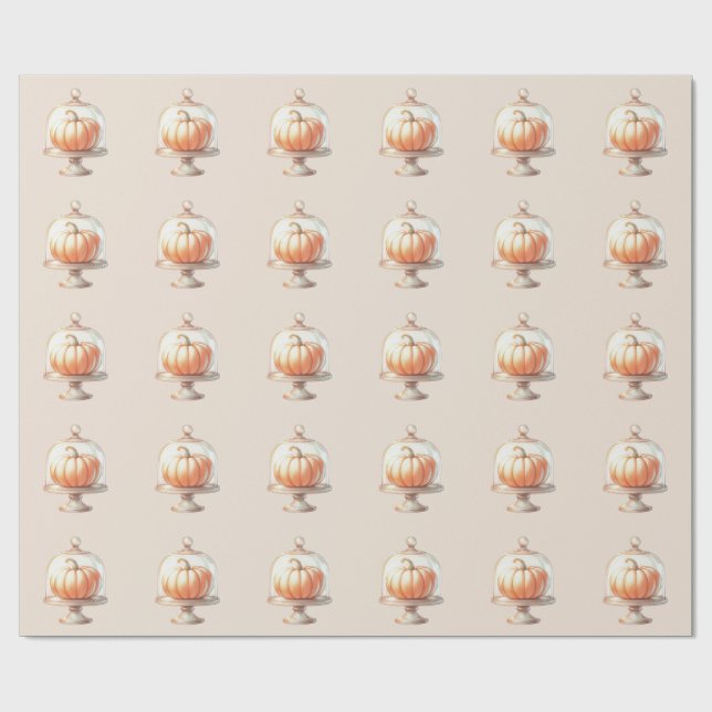 Papel De Presente Chá de Bebê Little Pumpkin – Outono Chic (Aberto)