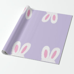 Papel De Presente Chá de fraldas de coelho Fluffy