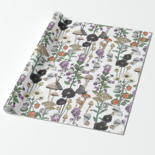 Papel De Presente Chá de fraldas de Dia das Bruxas de Fantasmas de C