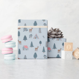 Papel De Presente Chá de fraldas de Natal Doente Sexo Neutro