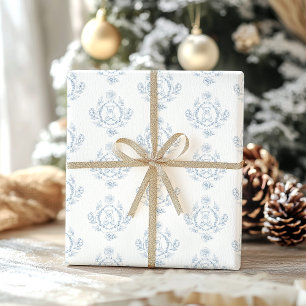 Papel De Presente Chá de fraldas de urso Toile de Jouy Teddy