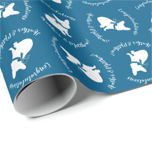 Papel De Presente Chá de fraldas francês Buldogue francês Frenchy Fr