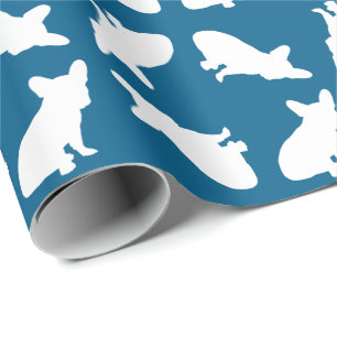 Papel De Presente Chá de fraldas francês Bulhdog francês Frenchy 