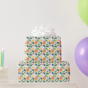 Papel De Presente Chá de fraldas Safari Selgle