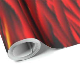 PAPEL DE PRESENTE CHAMAS DE FOGO