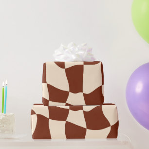 Papel De Presente Chaminé-chupa-chato Groovy Daisy Floral, Wrappin Y