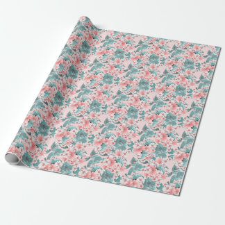 Papel De Presente Chamomile Watercolor: Design Floral sem costura