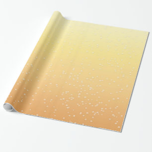 Papel De Presente Champanhe com Arte de Fundo de Pequenas Bolhas
