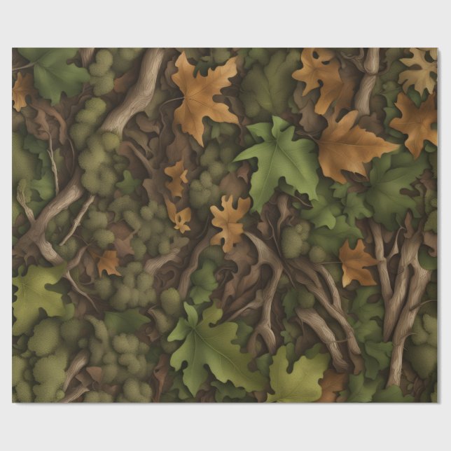 Papel De Presente Chão da floresta (Aberto)
