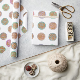 Papel De Presente Chapas de Pretzel