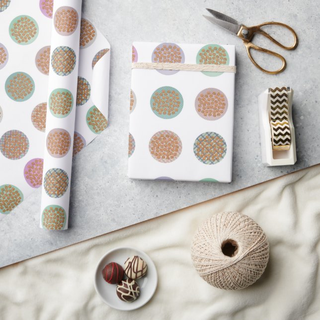 Papel De Presente Chapas de Pretzel (Artesanato)