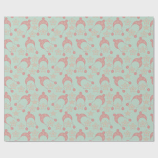 Papel De Presente chapéu de inverno cor de malva