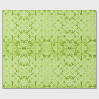 Papel De Presente Checkerboard Fortune Teller Mirror Chartreuse