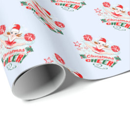 Papel De Presente Cheerleader festivo