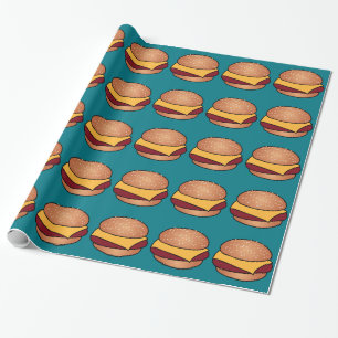 Papel De Presente CheeseBurger
