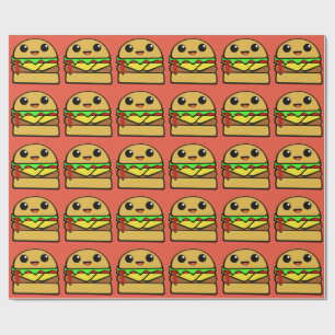 Papel De Presente Cheeseburger de Lil