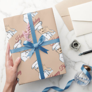 Papel De Presente Chef