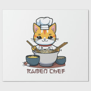 Papel De Presente Chef de Ramen