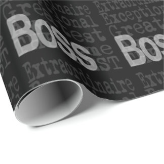 Papel De Presente Chefe Extraordinário