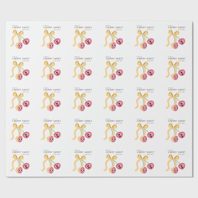 PAPEL DE PRESENTE CHERRY SWEET (Aberto)