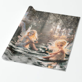 Papel De Presente Cherub Fairy