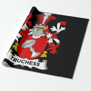 Papel De Presente Chess Lover Casaco de armas da Truquesa - Proteçã