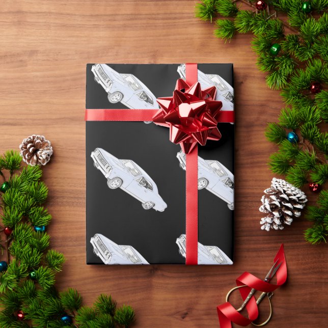 Papel De Presente Chevy Chevelle 1967 (Presente de Natal)
