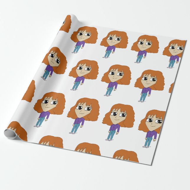 Papel De Presente chibi (Desenrolado)