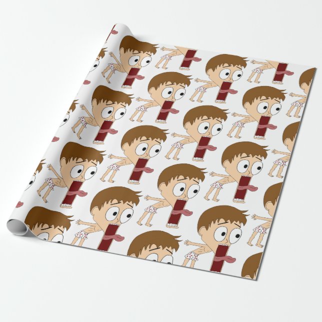 Papel De Presente chibi (Desenrolado)