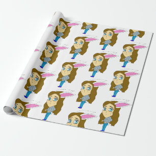 Papel De Presente chibi bunnygirl