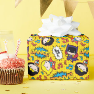 Papel De Presente Chibi Heroine Dance Pattern