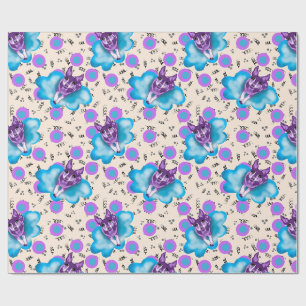Papel De Presente Chihuahua em uma nuvem