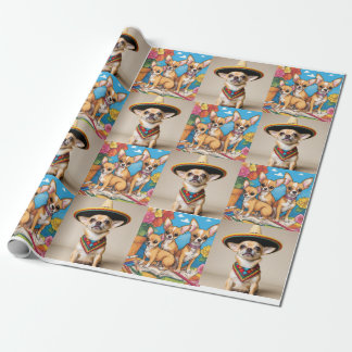 Papel De Presente Chihuahua Wrapping Paper