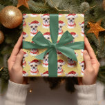 Papel De Presente Chihuahua Yellow Christmas Watercolor Dog Raças<br><div class="desc">Chihuahua Yellow Christmas Watercolor Dog Breeds Wrapping Paper apresenta uma bela aquarela de um German shepherd com um capacete vermelho Papai noel e um cachecol vermelho de Natal,  e fundo amarelo com estrelas coloridas aquáticas.</div>