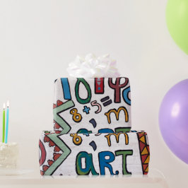 Papel De Presente Childrens Alphabet