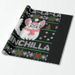 Papel De Presente Chinchilla Christmas Ugly Dift For Chinchilla Love<br><div class="desc">Chinchilla Christmas Ugly Dift For Chinchilla Love</div>
