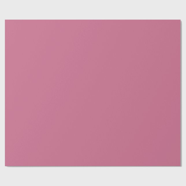 PAPEL DE PRESENTE CHIQUE & SÓLIDO COR-DE-ROSA DE STYLISH_MODERN (Aberto)
