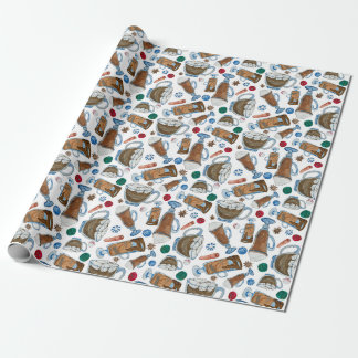 Papel De Presente Chocolate quente e sabores festivos